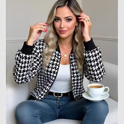 Jacket Short Coat Long Sleeve Baseball Jacket