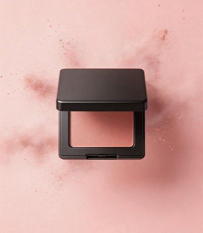 Petal Flush Pressed Blush Compact — Silky Pigment, Natural Radiance & Buildable Color